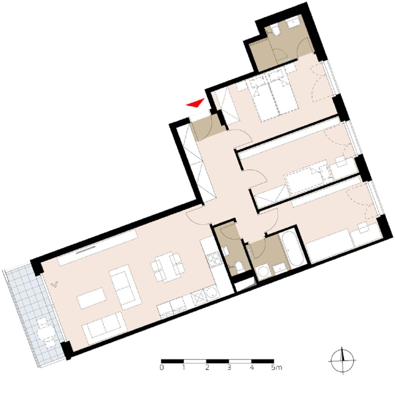 Apartment 4 Room, 2 Bath, Parking Praga Zewnętrze zdjęcie